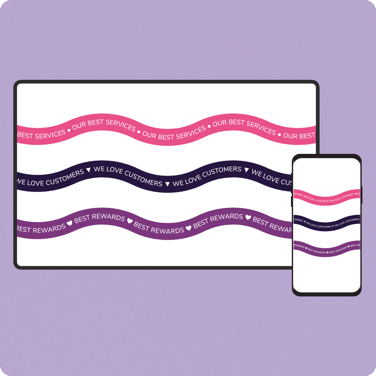 Iconic - Curve Rotating Bar