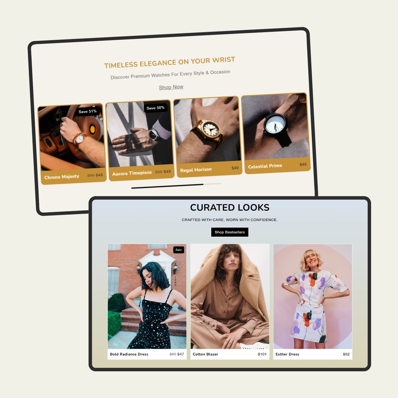 Iconic - Product list #1
