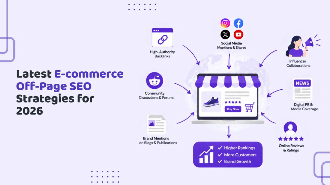 Latest E-commerce SEO Off-Page Strategies for 2026 That Rank Your Websites