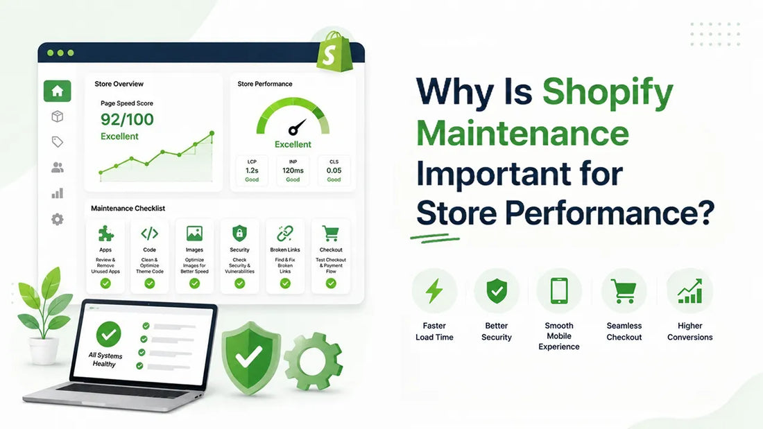 Why Is Shopify Maintenance Important for Store Performance?
