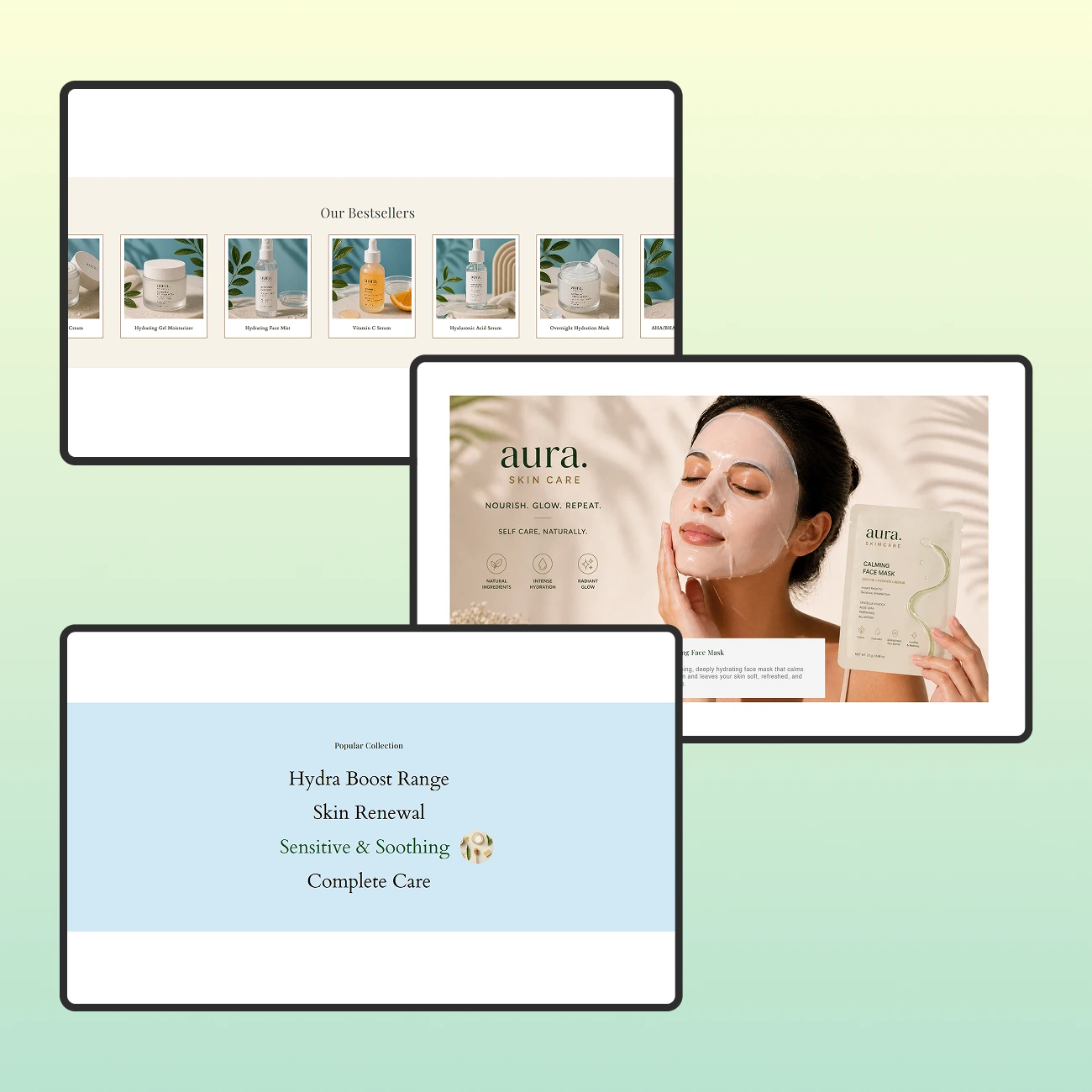Skin Care Tepmlate