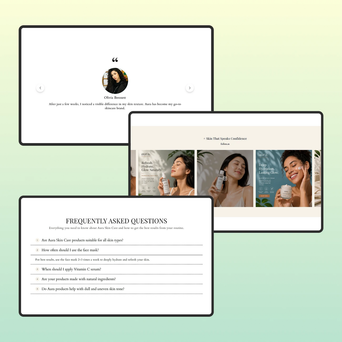 Skin Care  Template