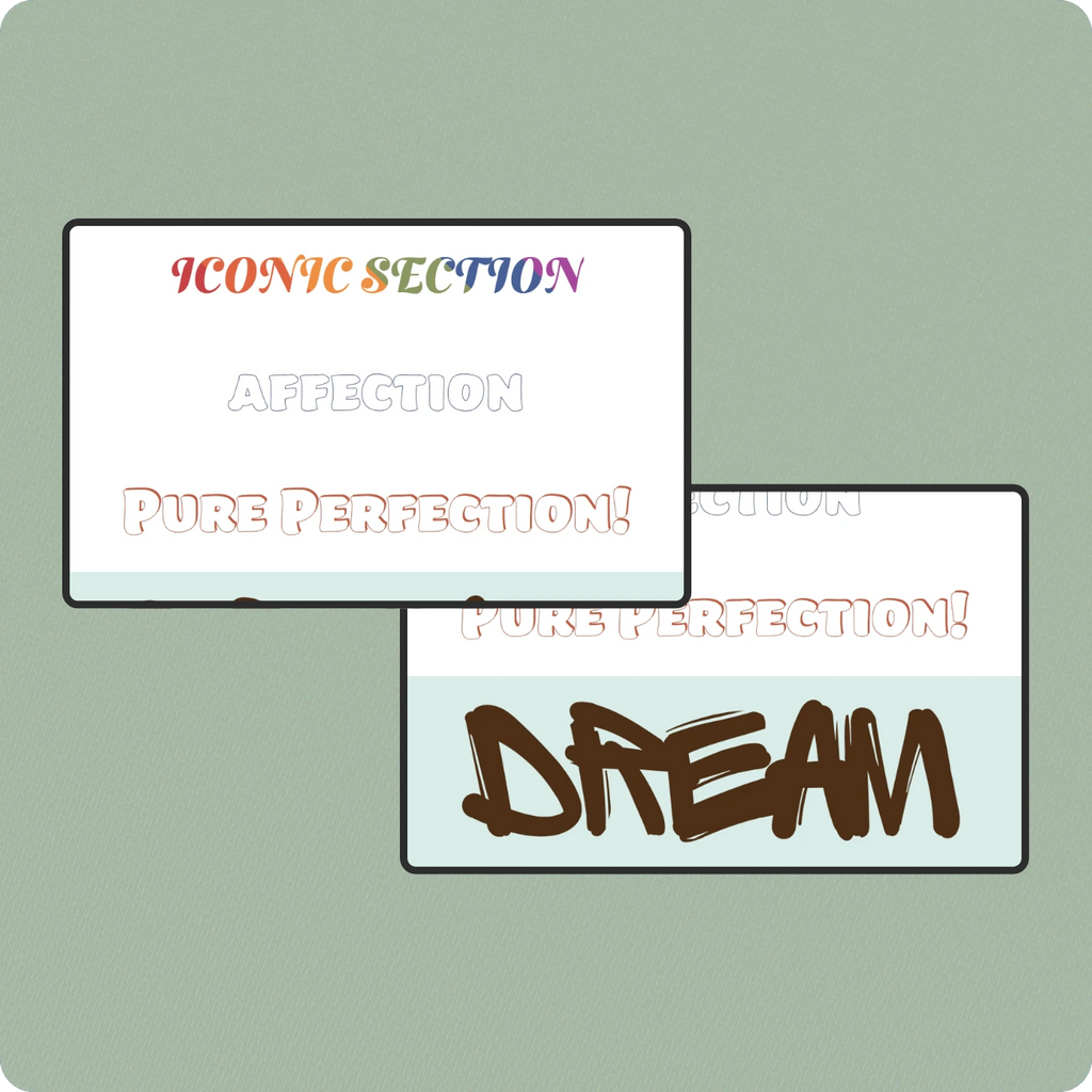 Branding text