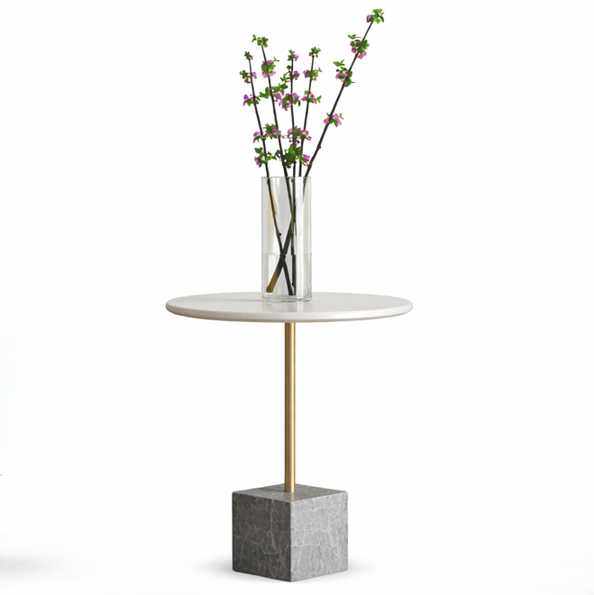 Luxe Golden Lounge Chair