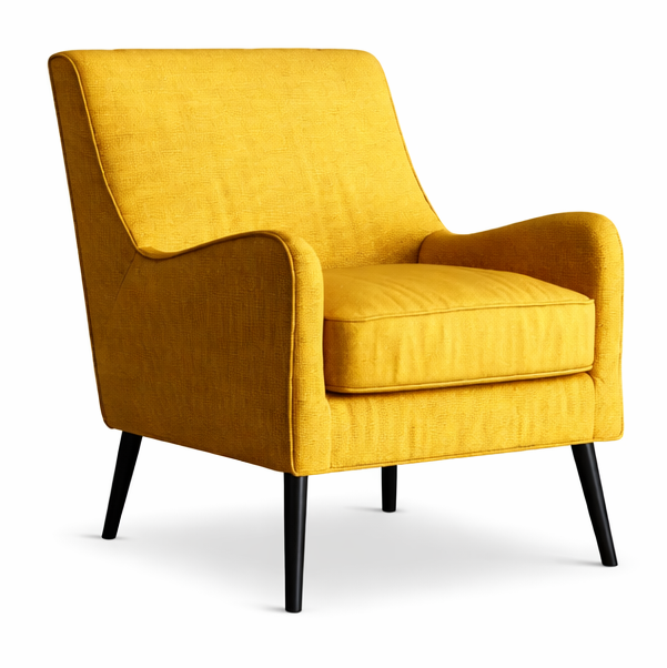 Luxe Golden Lounge Chair