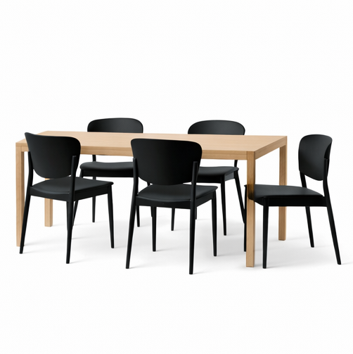 Scandi Oak Dining Set