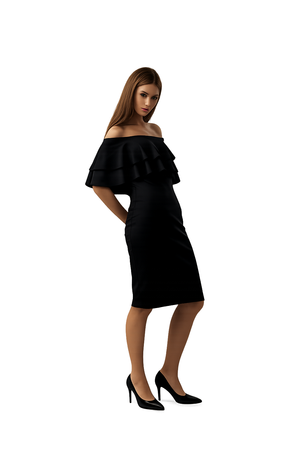 Obsidian Grace Dress