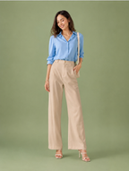 Lavelle Wide-Leg Trousers Set