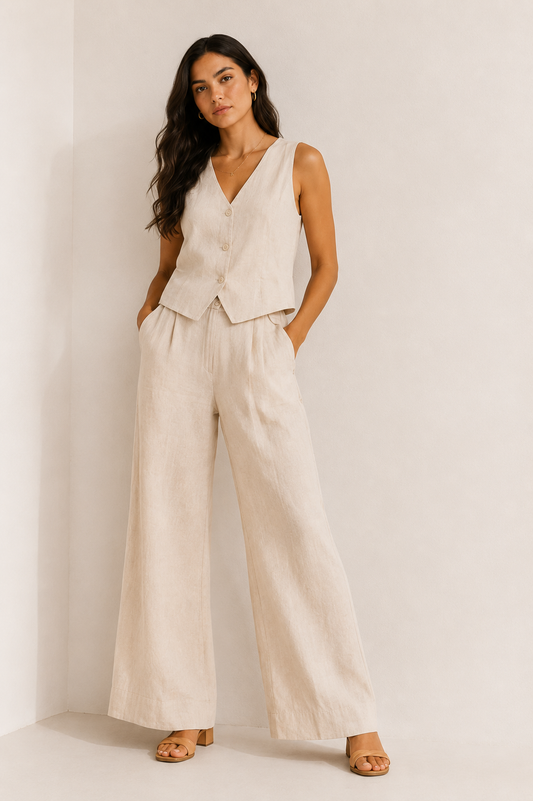 Luna Linen Co-ord Set