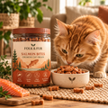 Salmon Bites Crunchy Cat Treats