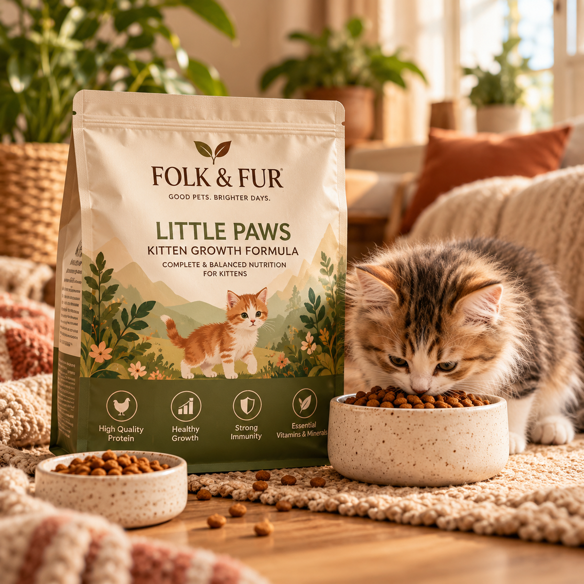 Little Paws Kitten Growth Formula