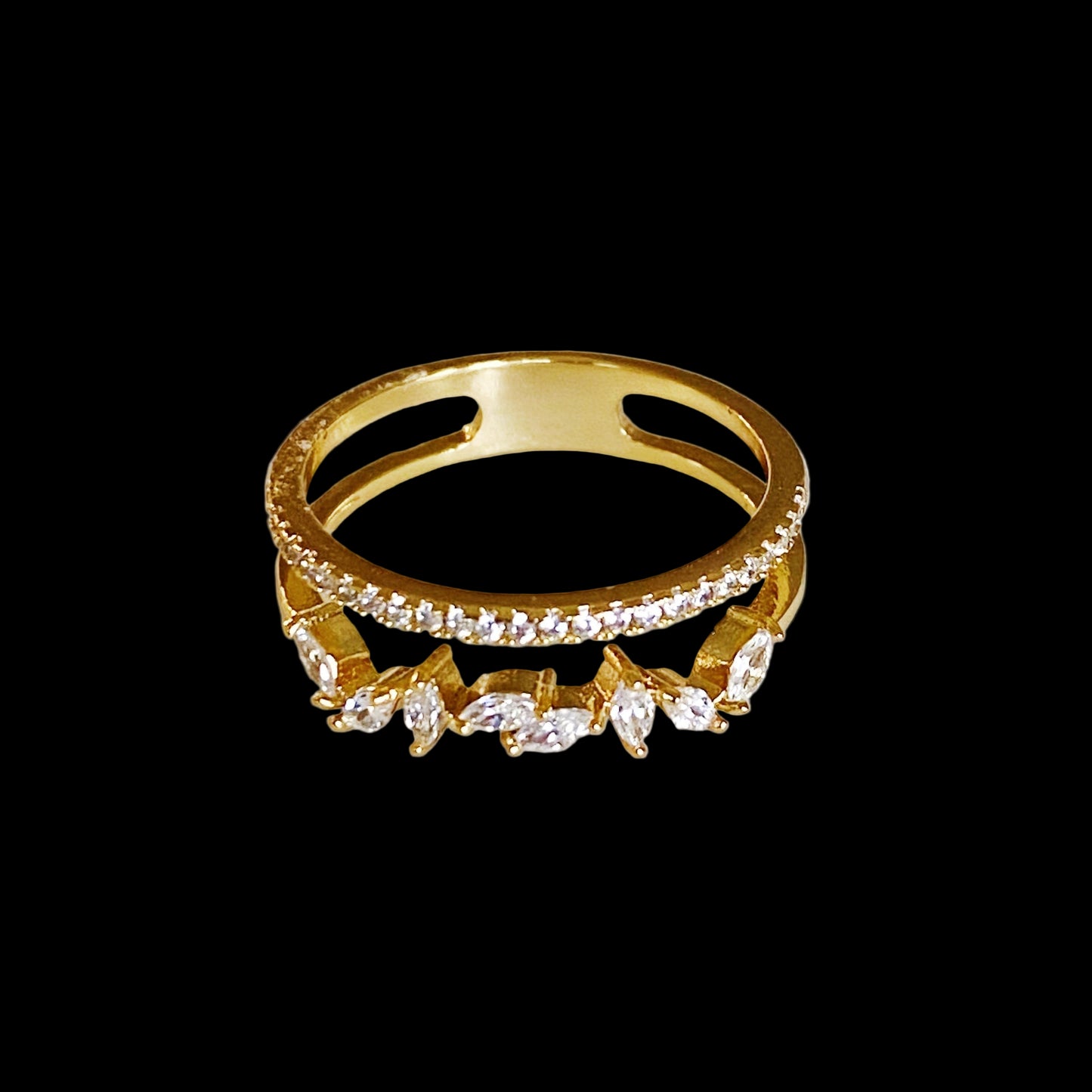 French Romance Jeweled Ring