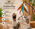 FeatherPlay Interactive Cat Wand