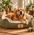 CloudNest Plush Dog Bed