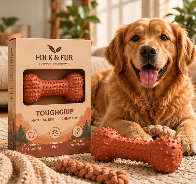 ToughGrip Natural Rubber Chew Toy