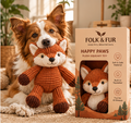 Happy Paws Plush Squeaky Toy