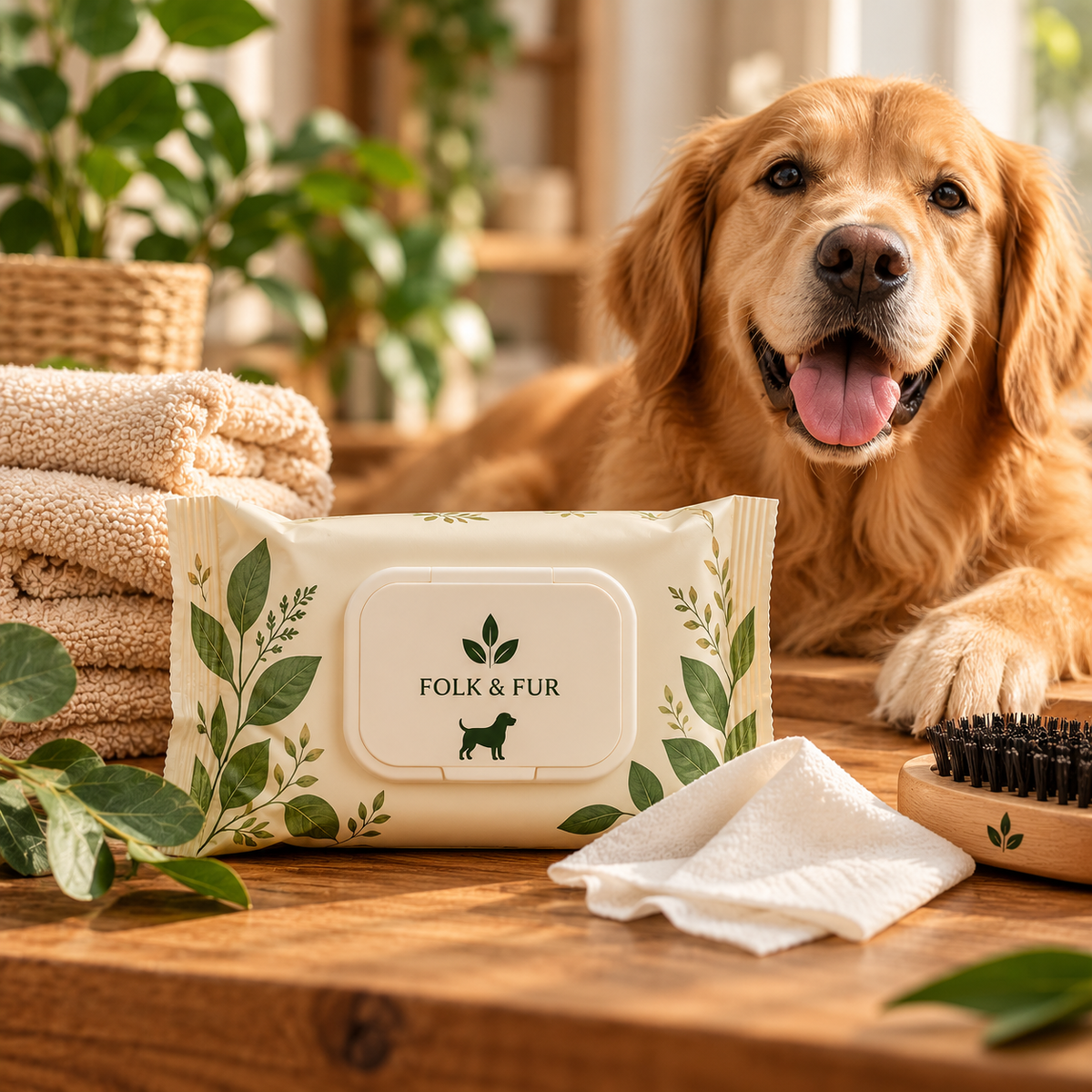 Paw-Kind Dog Grooming Wipes