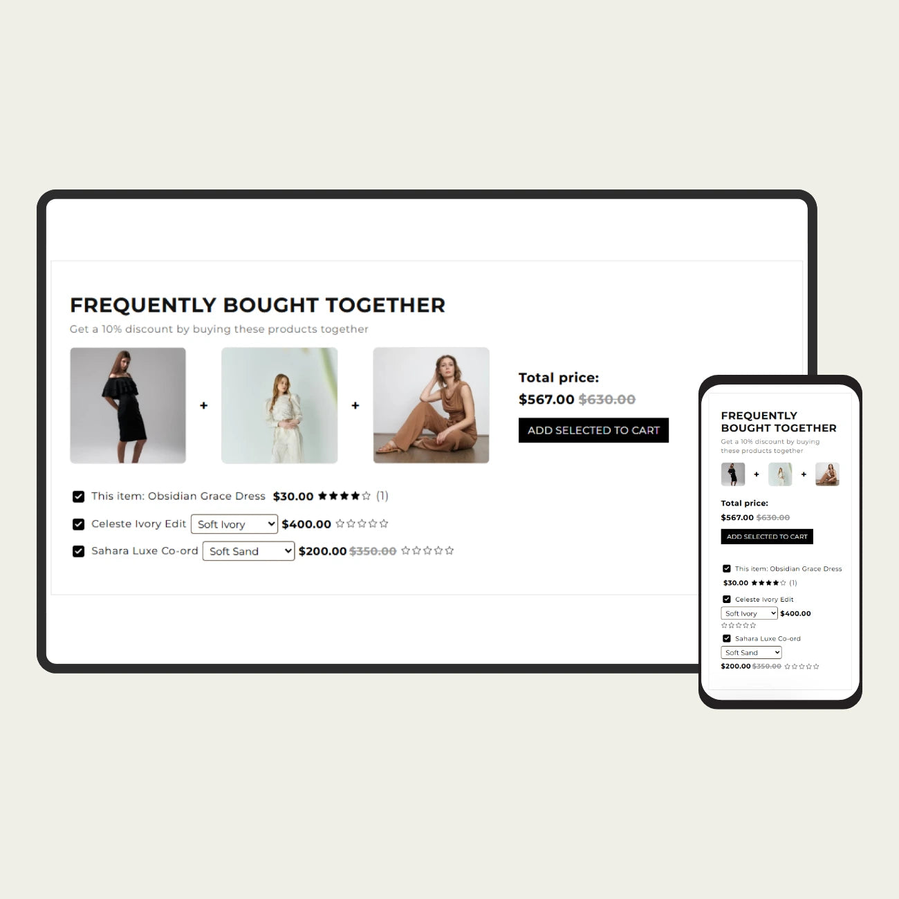 Frequently bought together