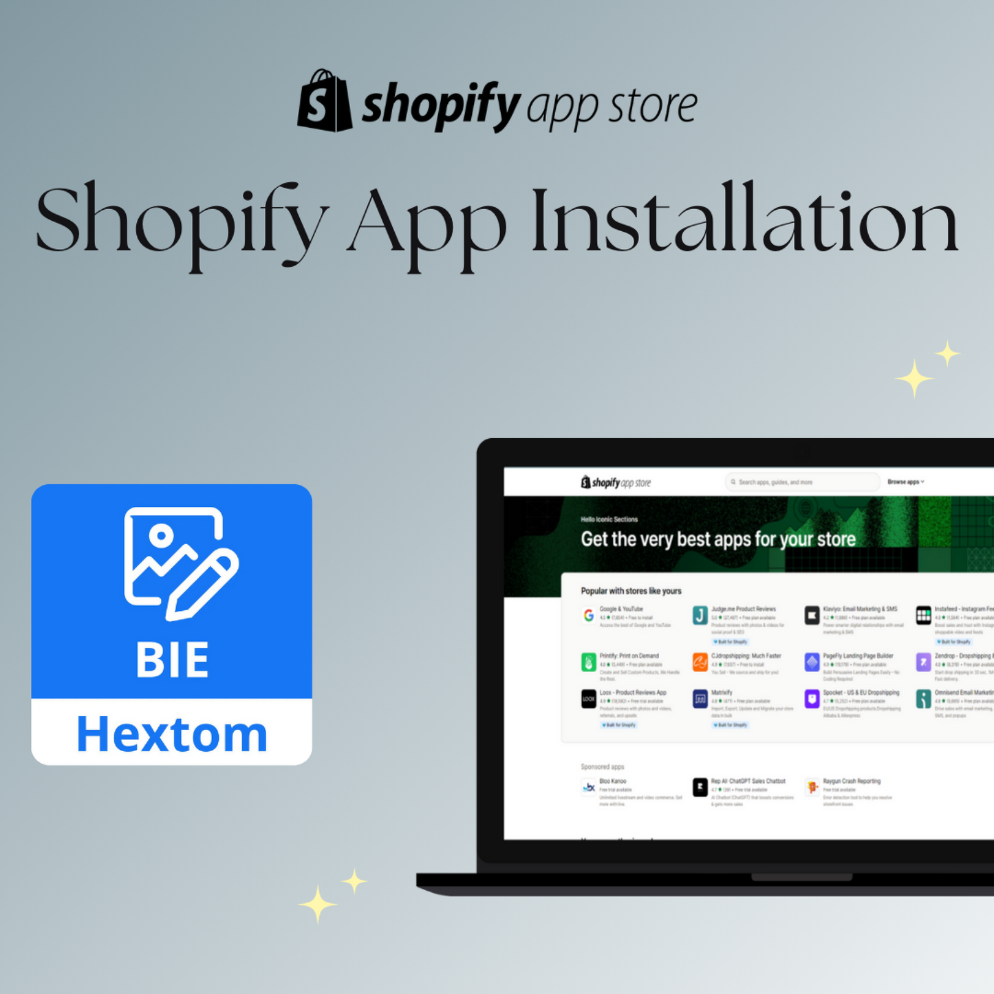 Hextom: Bulk Image Edit & SEO Shopify App Integration