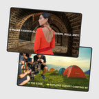 Banner image with rotating text