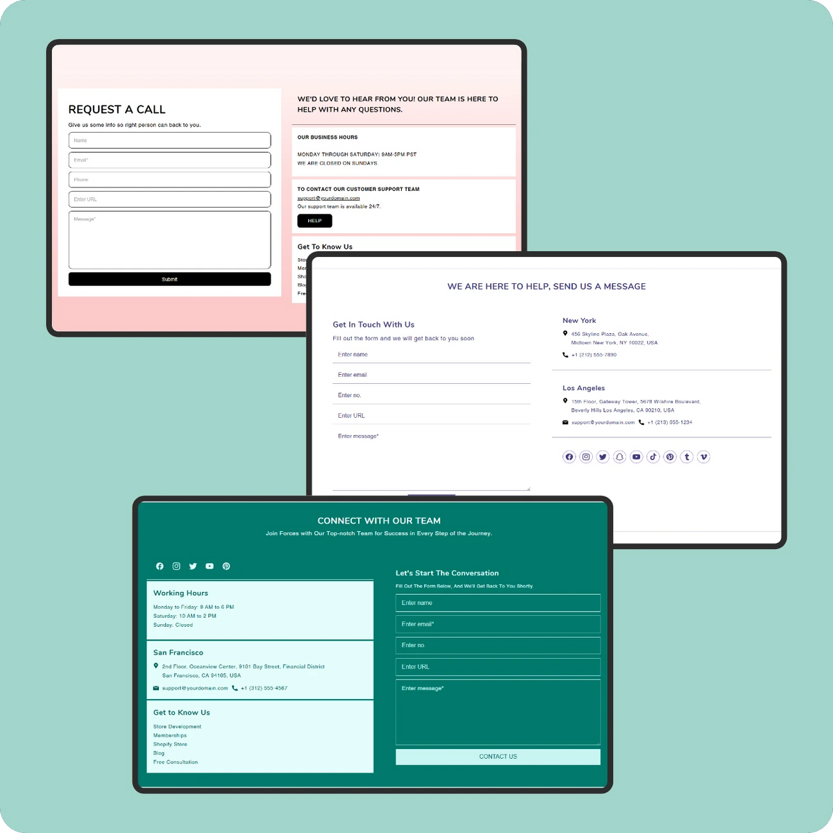 Contact form #2
