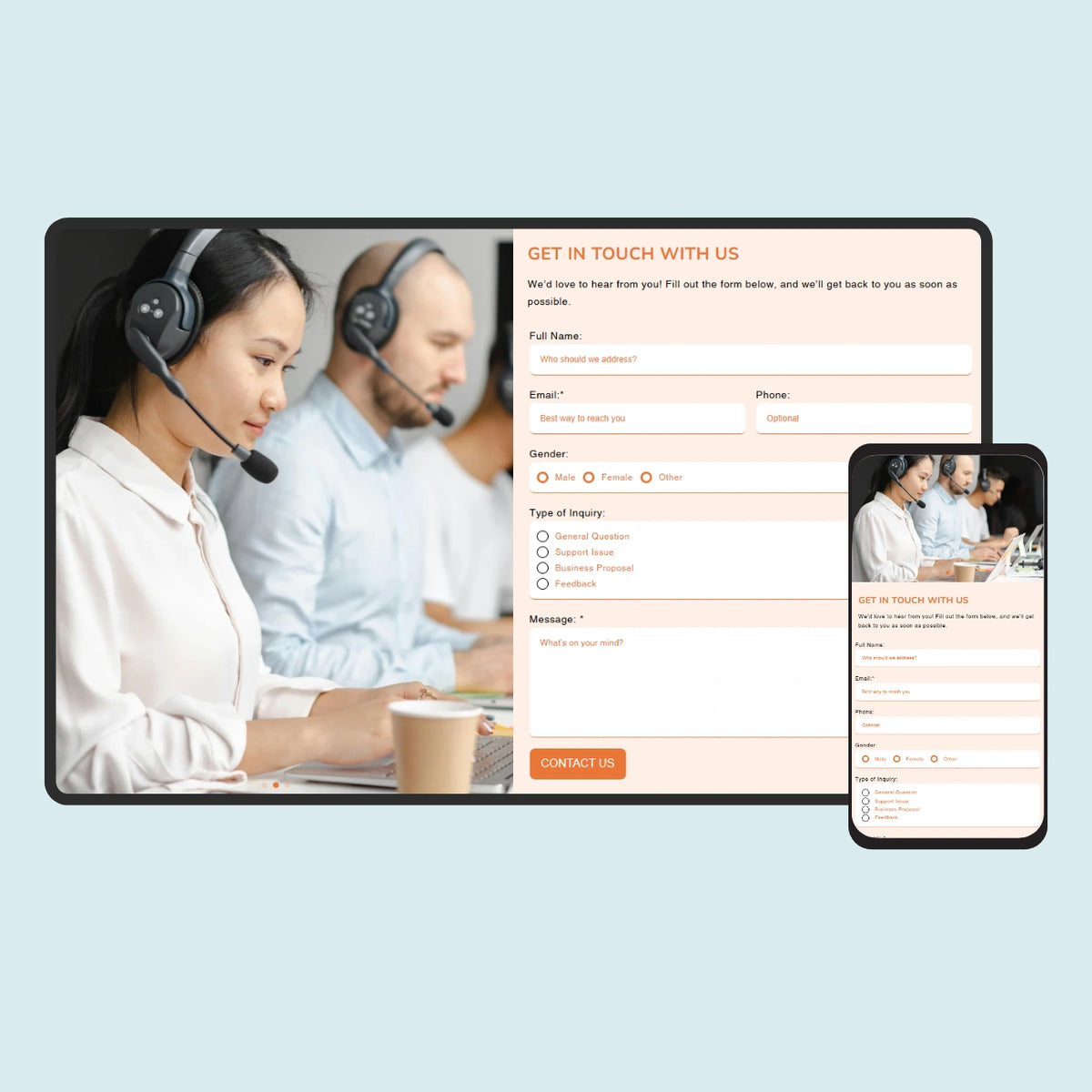Contact form #3