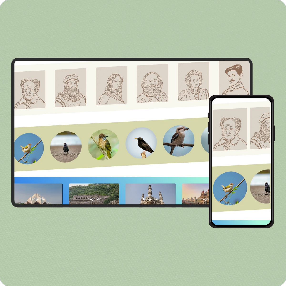 Image Rotating Bar