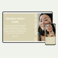 Image text with rotating bar