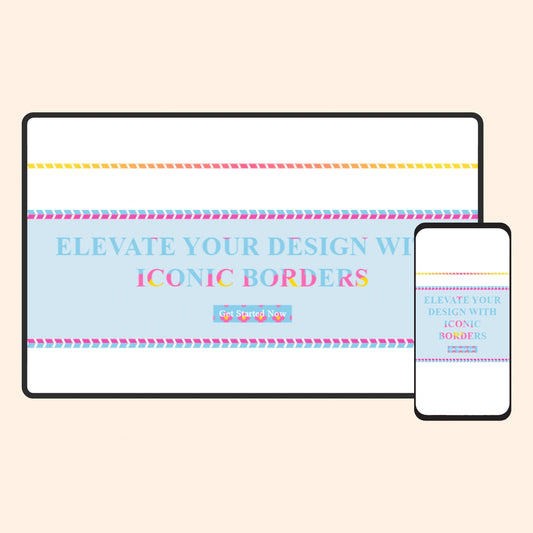 Iconic - Section border #5