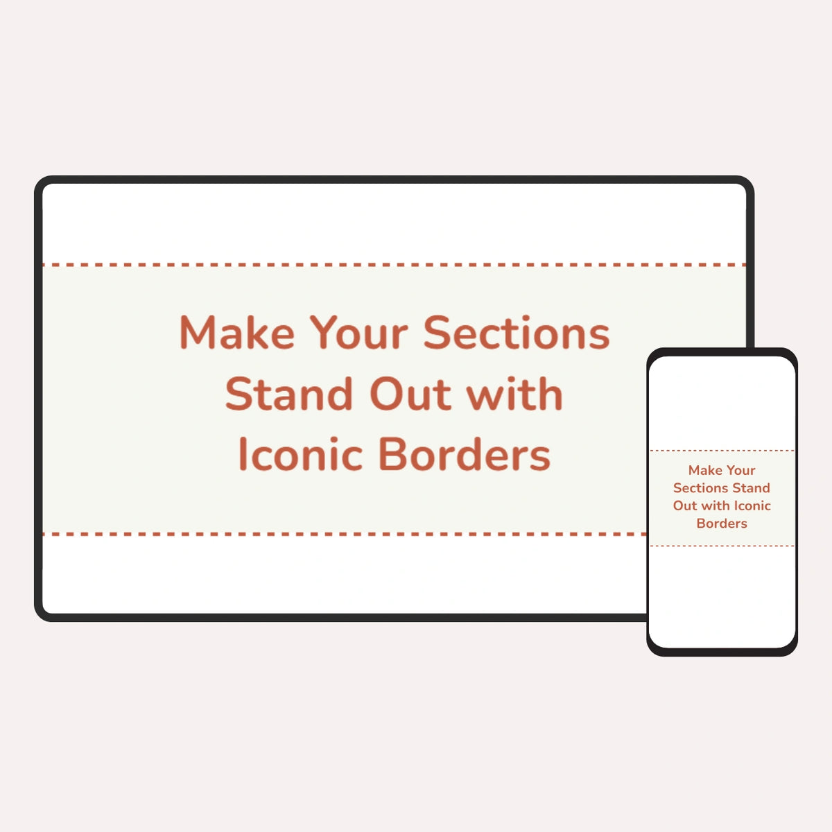 Section border #6