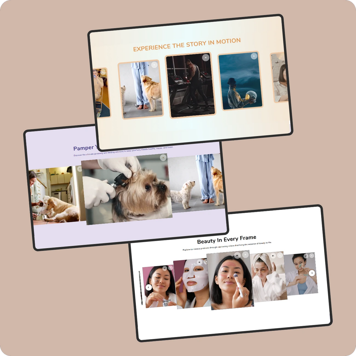 Video slider