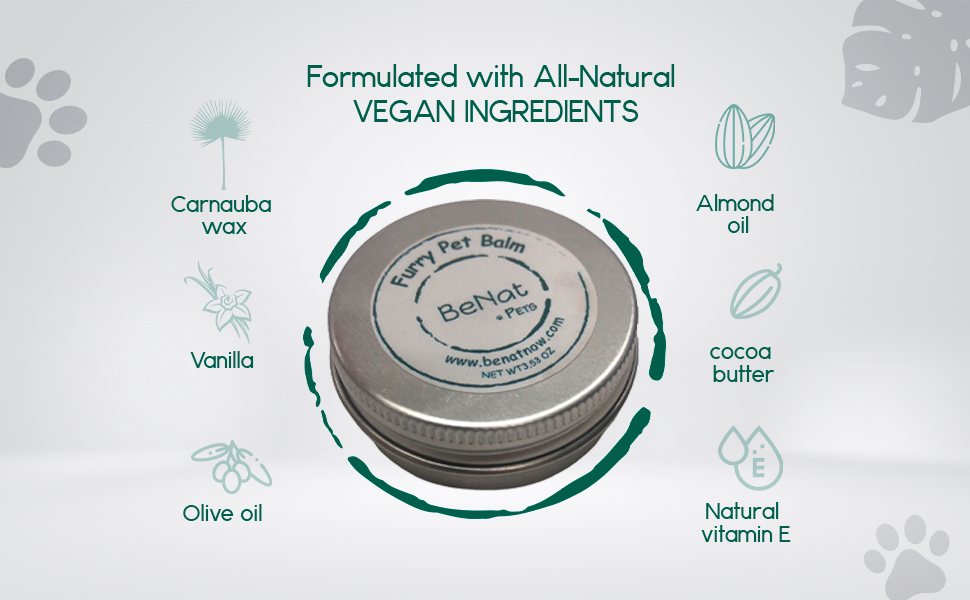 Furry Pet Balm. 0.9 oz.