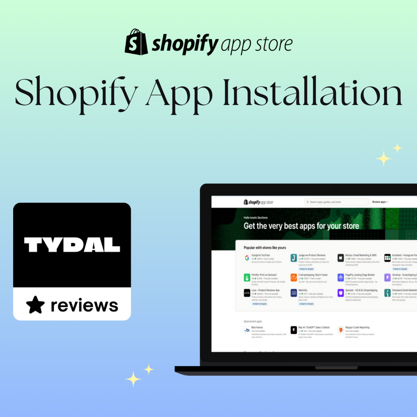 TYDAL Product Reviews Email Reviews Shopify App Integration