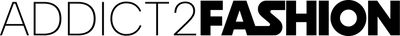 Text 'ADDICT2FASHION' in green on a black background