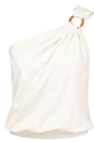 Olivia Olive Wide-Leg Look - Top
