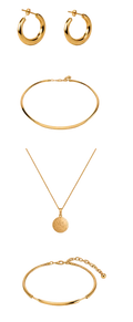 Olivia Olive Wide-Leg Look -  jewelry