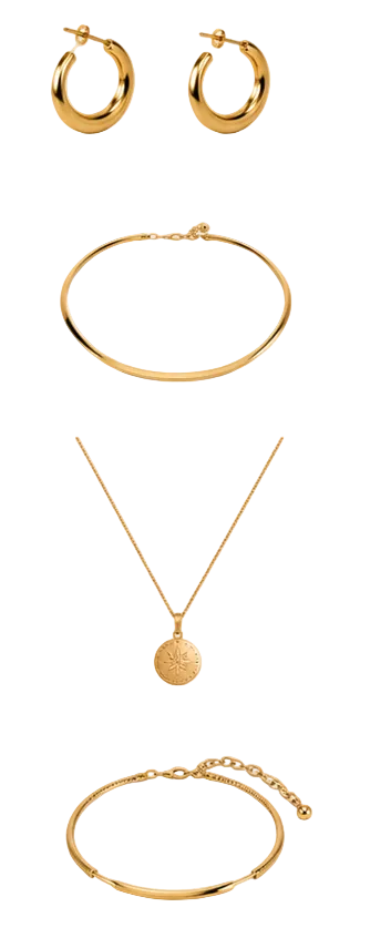 Olivia Olive Wide-Leg Look -  jewelry