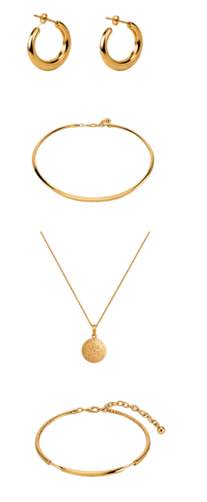 Olivia Olive Wide-Leg Look -  jewelry