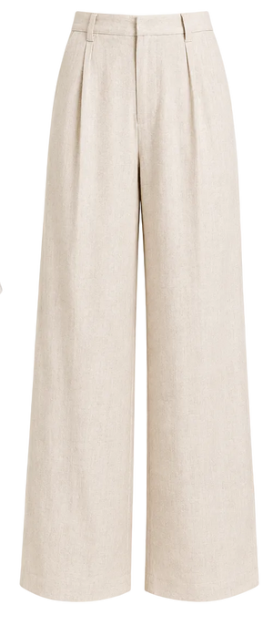 Santorini Stripe Linen Set - Pents