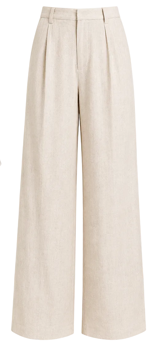 Santorini Stripe Linen Set - Pents