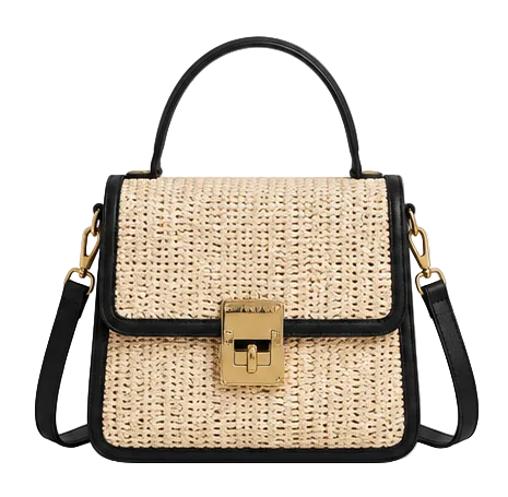 Midnight Muse Wrap Top Set - bag
