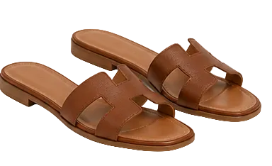 Santorini Stripe Linen Set - sandal