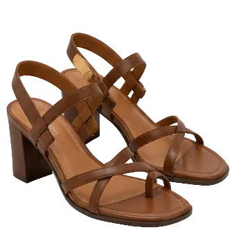 Olivia Olive Wide-Leg Look - Sandels