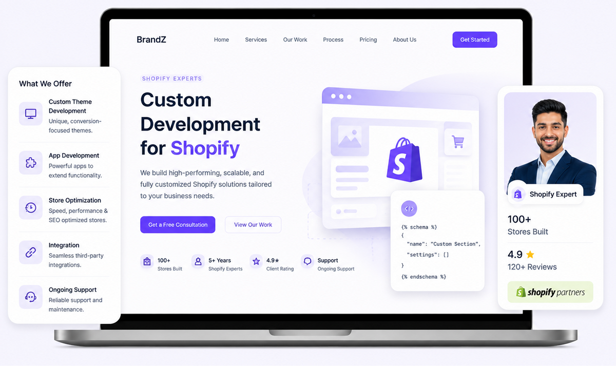 Custom Development for Shopify