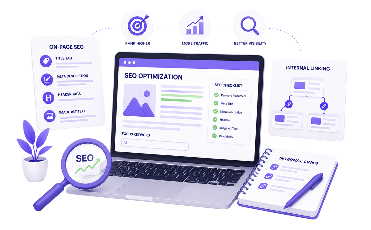 SEO Optimisation & Internal Linking