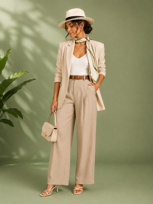 Soleia Luxe Blazer Set