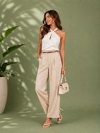 Monaco One-Shoulder Ensemble