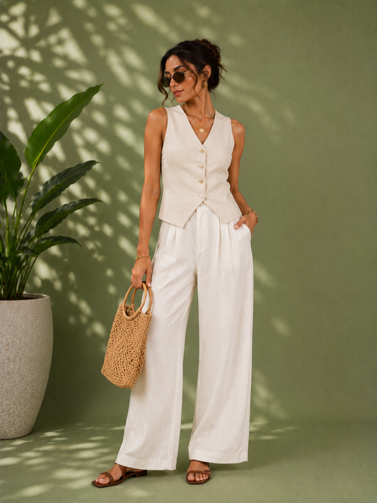 Valenne Resort Vest Set