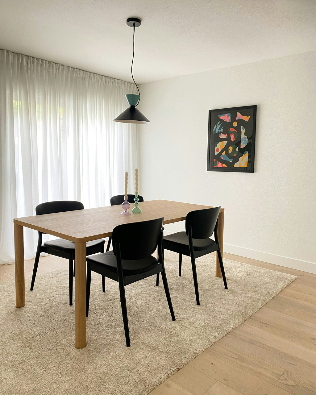 Scandi Oak Dining Set