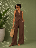 Valenne Resort Vest Set